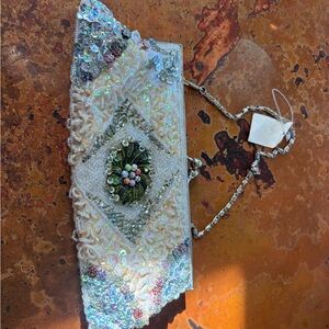 Elegant Beaded Evening Clutch
